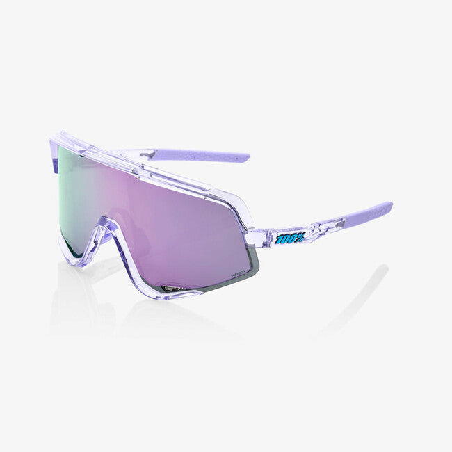 100% Glendale Sunglasses, Polished Translucent Lavender