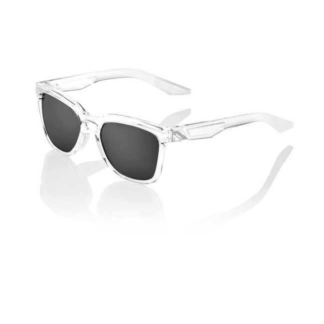 100% Hudson Sunglasses, Polished Crystal Haze