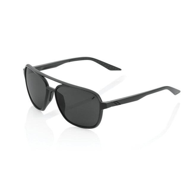 100% Kasia Sunglasses, Matte Black