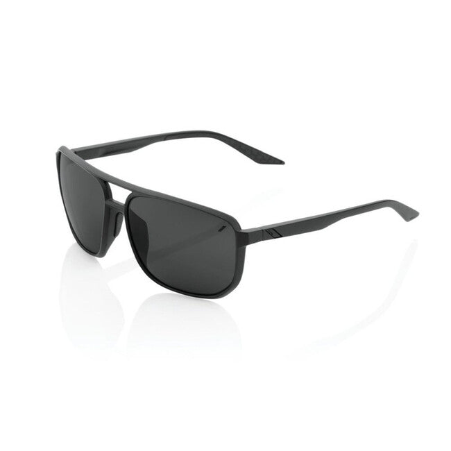 100% Konnor Sunglasses, Matte Black