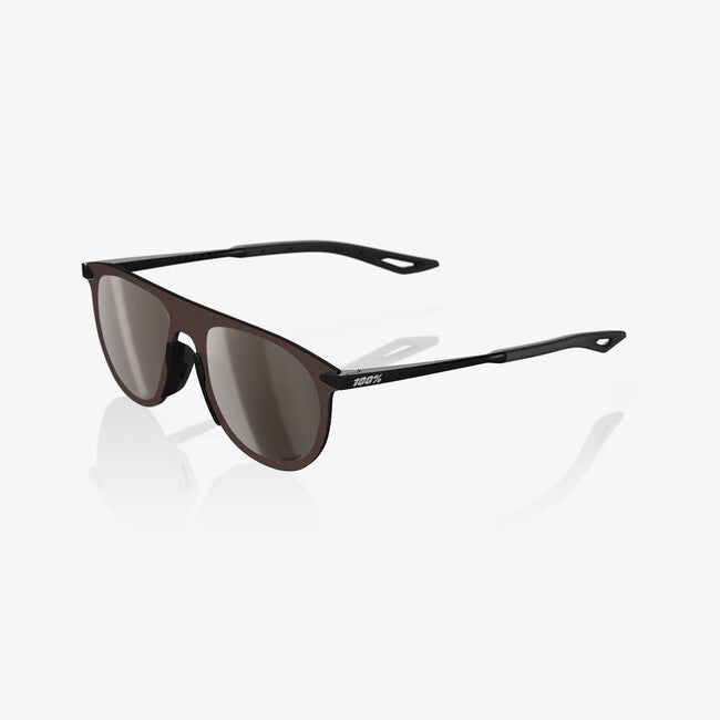 100% Legere Coil Sunglasses, Matte Black