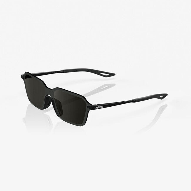 100% Legere Trap Sunglasses, Gloss Black