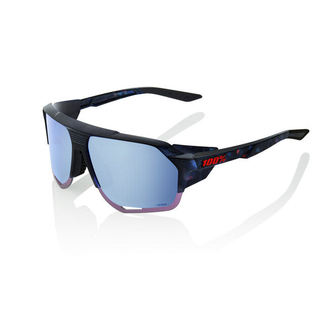 100% Norvik Sunglasses, Black Holographic