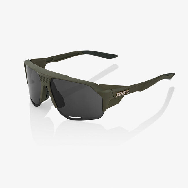 100% Norvik Sunglasses, Soft Tact Army Green