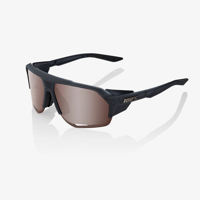 100% Norvik Sunglasses, Soft Tact Crystal Black