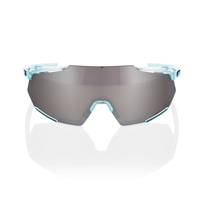 100% Racetrap 3.0 Sunglasses, Polished Translucent Mint