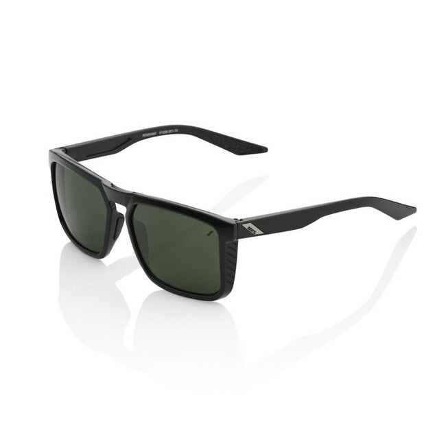 100% Renshaw Sunglasses, Gloss Black