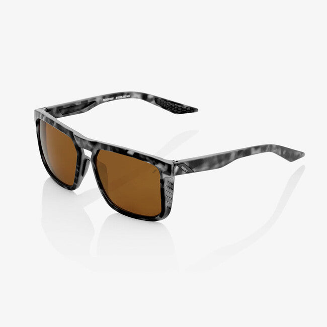 100% Renshaw Sunglasses, Matte Black Havana
