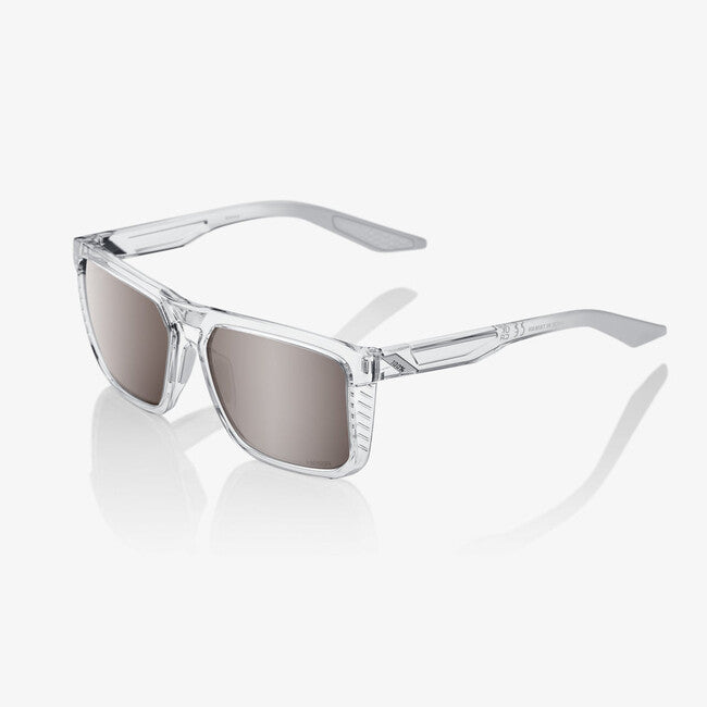 100% Renshaw Sunglasses, Polished Crystal Haze