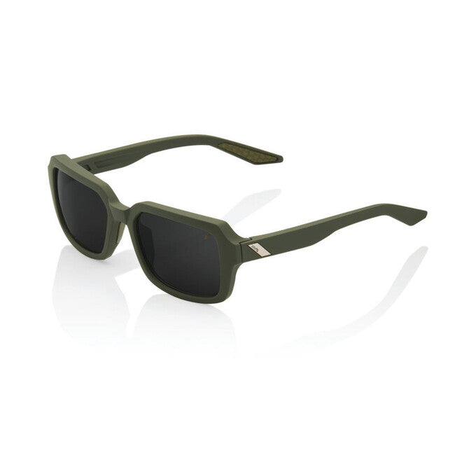 100% Rideley Sunglasses, Soft Tact Army Green