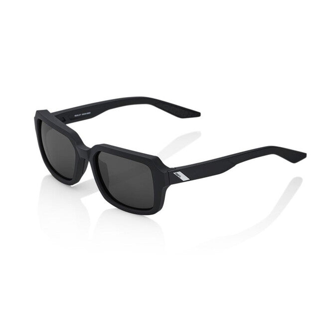 100% Rideley Sunglasses, Soft Tact Black