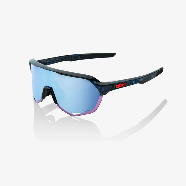 100% S2 Sunglasses, Black Holographic