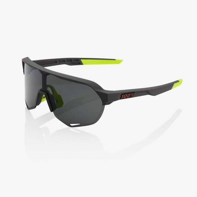 100% Sunglasses S2, Soft Tact Cool Grey