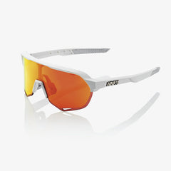 100% Sunglasses S2, Soft Tact Off White
