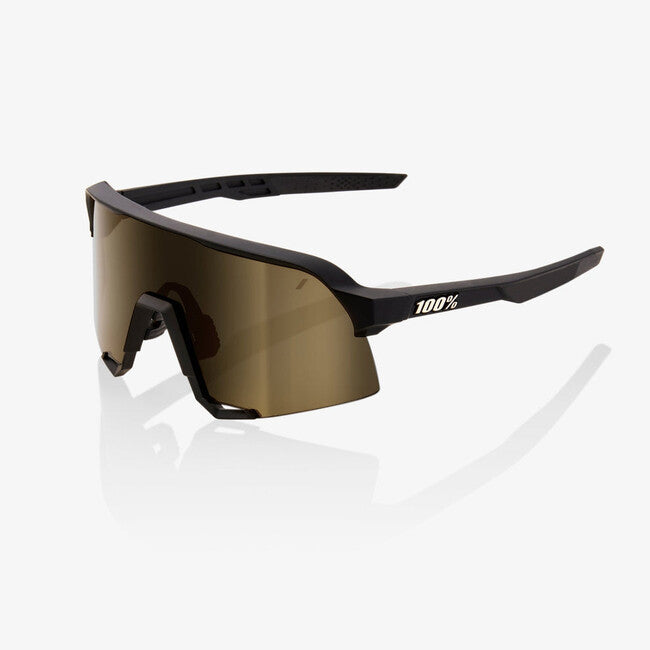 100% Sunglasses S3, Soft Tact Black