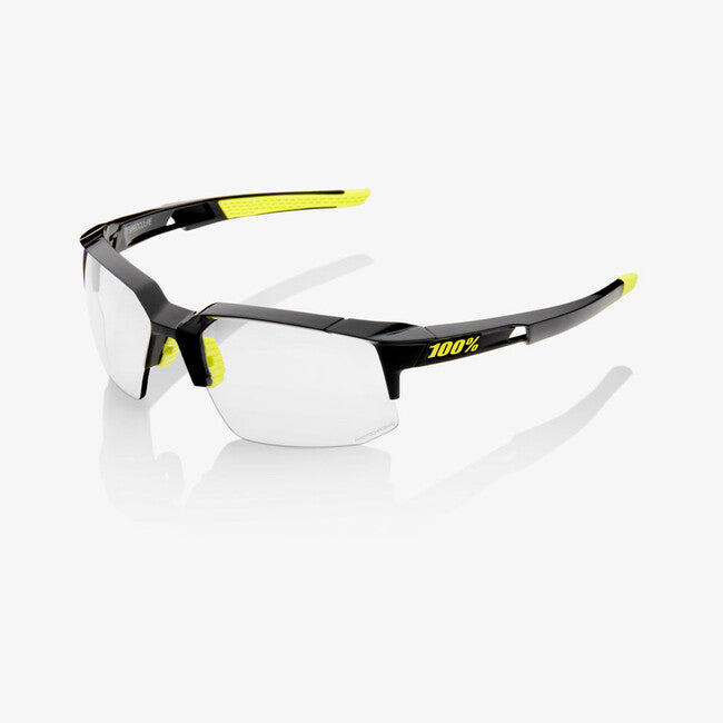 100% Speedcoupe Sunglasses, Gloss Black, Photochromic Lens