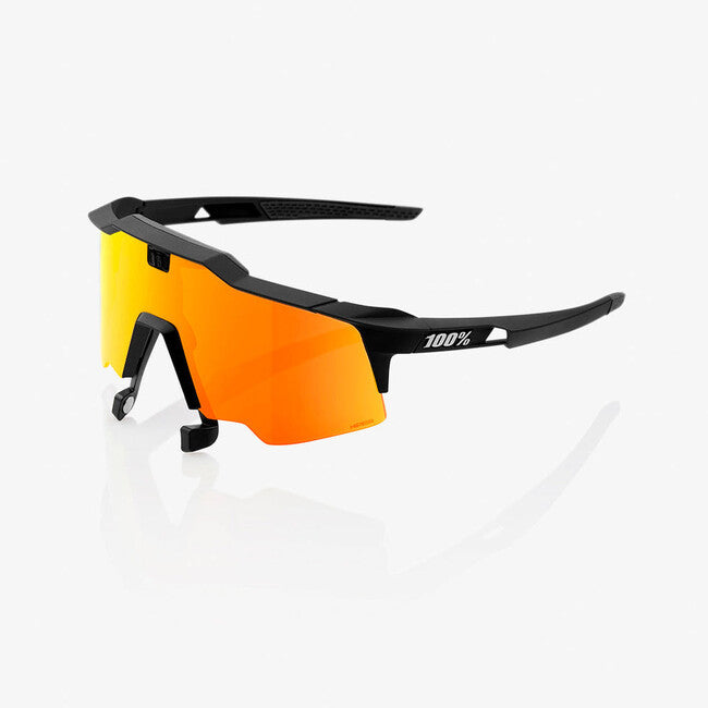 100% Speedcraft AIR Sunglasses, Soft Tact Black