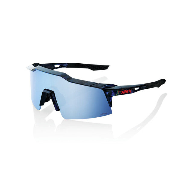 100% Speedcraft SL Sunglasses, Black Holographic