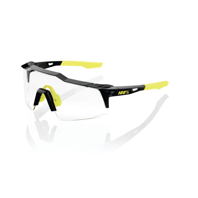 100% Speedcraft SL Sunglasses, Gloss Black