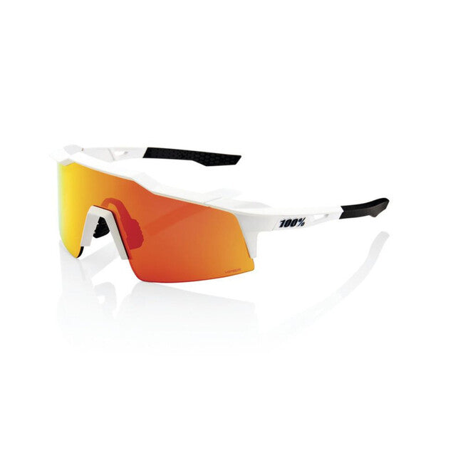 100% Speedcraft SL Sunglasses, Soft Tact Off White
