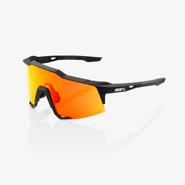 100% Speedcraft Sunglasses, Soft Tact Black