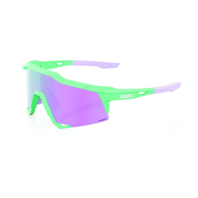 100% Speedcraft Sunglasses, Soft Tact Mint
