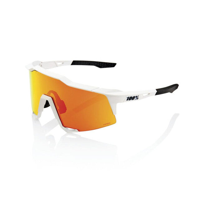 100% Speedcraft Sunglasses, Soft Tact Off White