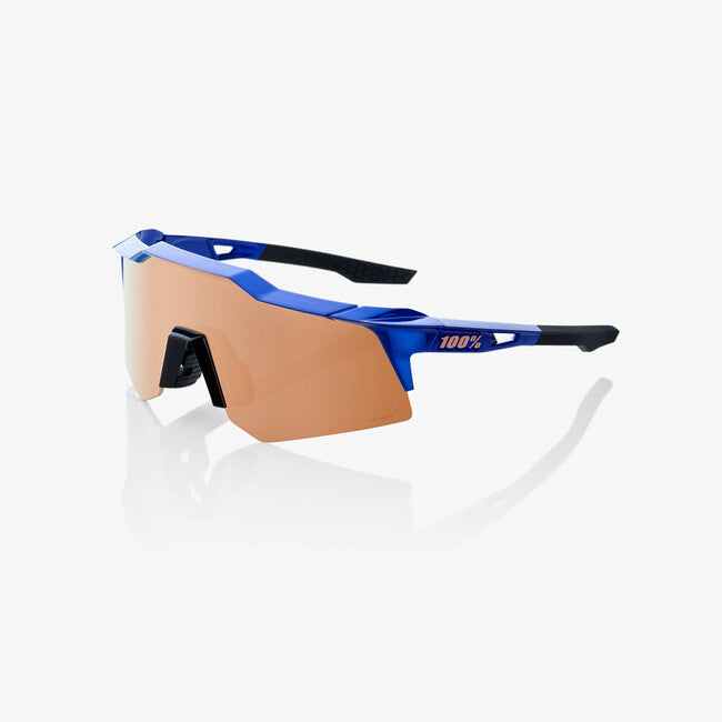 100% Speedcraft XS Sunglasses, Gloss Cobalt Blue