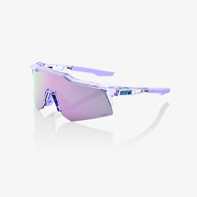 100% Speedcraft XS Sunglasses, Polished Translucent Lavender