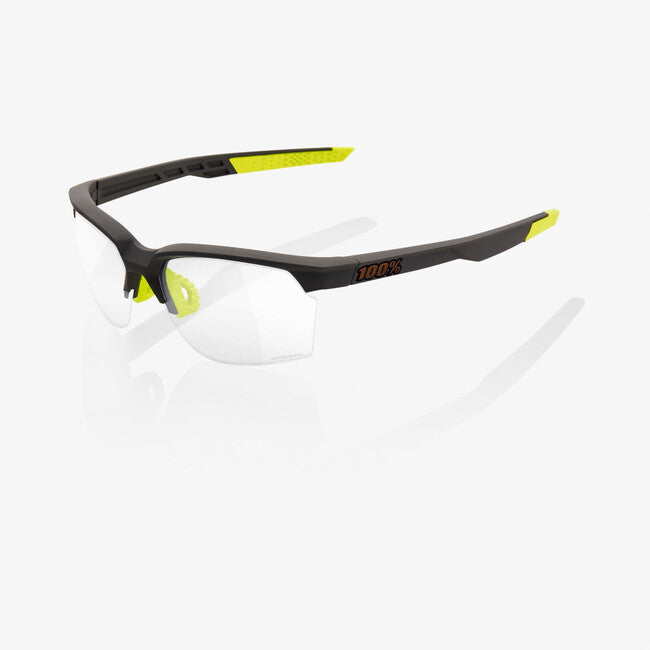 100% Sportcoupe Sunglasses, Soft Tact Cool Grey, Photochromic Lens