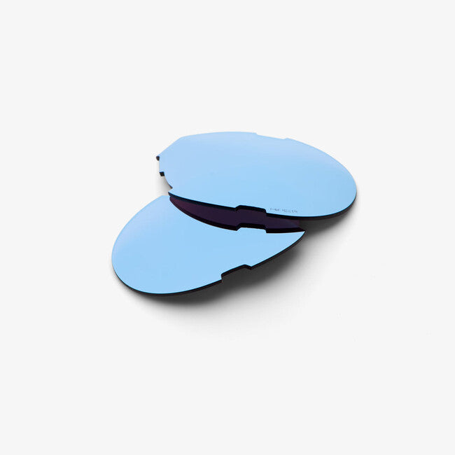 100% Westcraft Double Replacement Lenses, HiPER Blue Multilayer Mirror