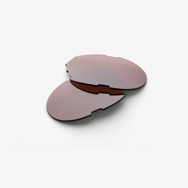 100% Westcraft Double Replacement Lenses, HiPER Crimson Silver Mirror