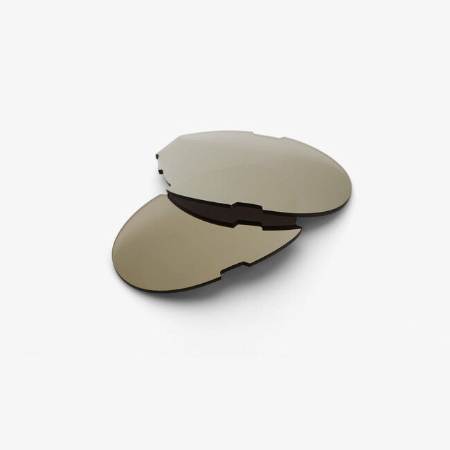 100% Westcraft Double Replacement Lenses, Soft Gold Mirror