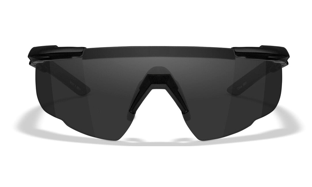 Wiley X Saber Advanced Protective Glasses, Grey Clear/Matte Black