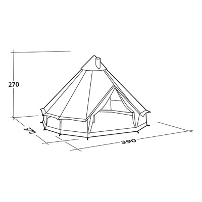Robens Klondike PRS Tent 6-Person, Green