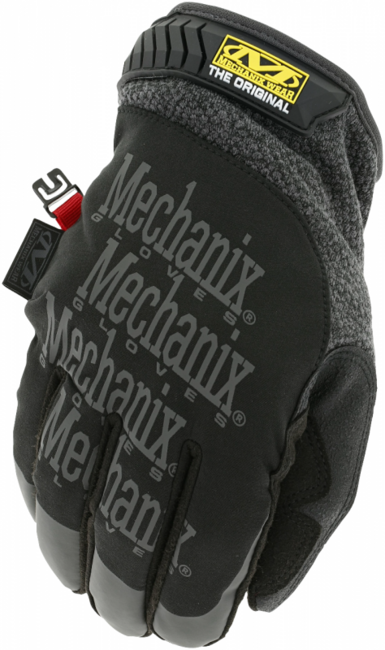 Mechanix ColdWork Original Insulated Gloves, Black Grey