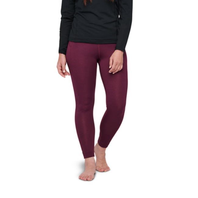 Black Diamond Coefficient Lt Women's Thermal Underwear, Blackberry