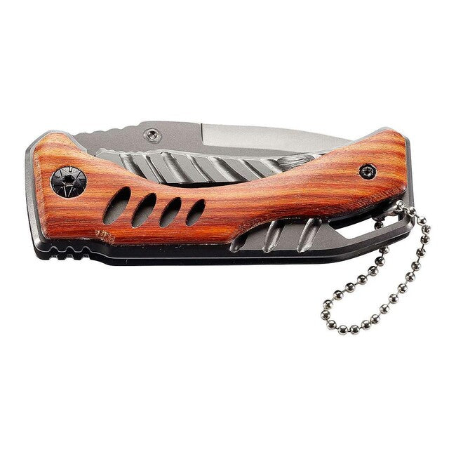 Herbertz Single-Hand Pocket Knife 7cm, Titanium and Cocobolo Wood