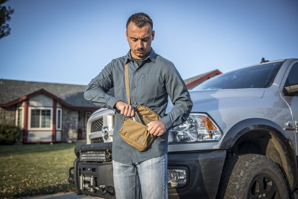 Helikon-Tex EDC Compact Shoulder Bag, Coyote