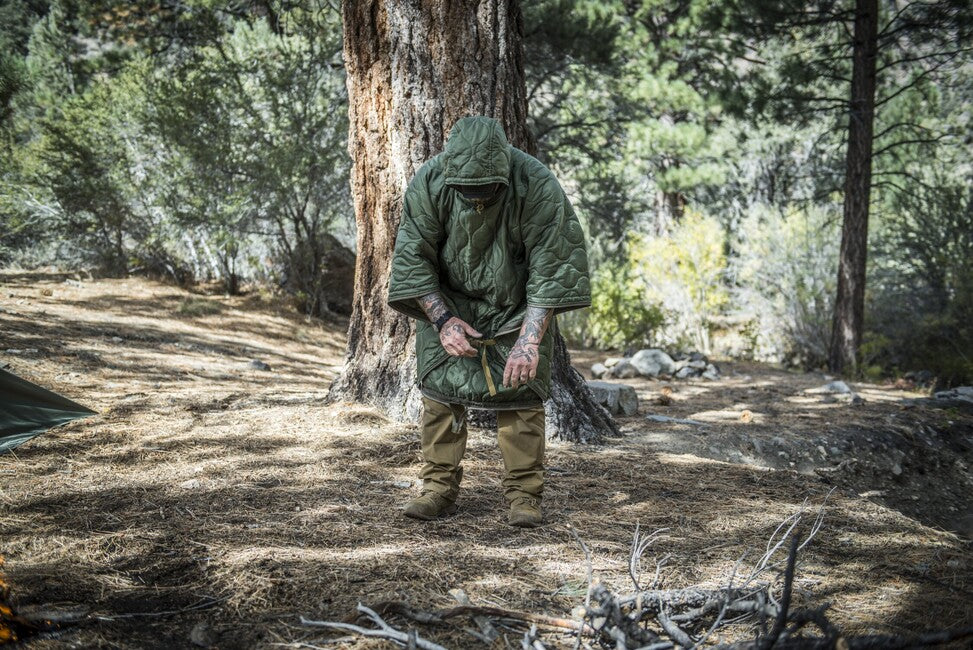 Helikon-Tex SWAGMAN ROLL Basic Poncho Liner, Coyote