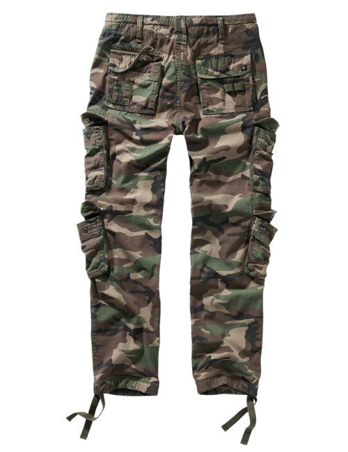Brandit Pure Slim Fit Trousers, Woodland