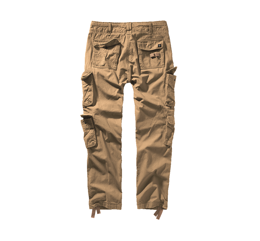 Brandit Pure Slim fit nohavice, béžové