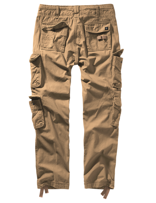 Brandit Pure Slim Fit Trousers, Beige