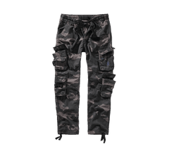 Brandit Pure Slim Fit Pants, Dark Camo