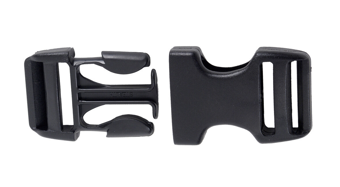 BasicNature Double Carabiner 50 mm 10 pcs