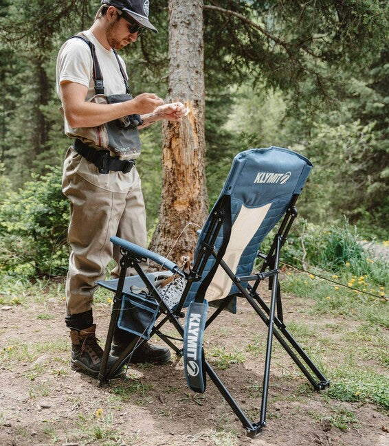 Klymit Switchback Camping Chair, Blue