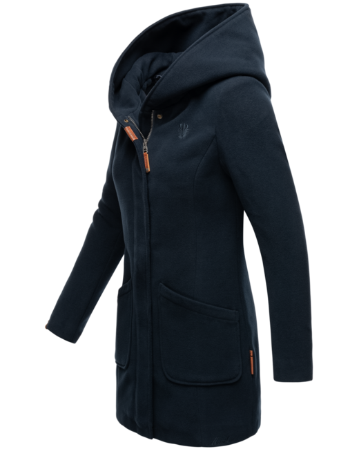 Marikoo MAIKOO women's winter coat with hood, Dark navy