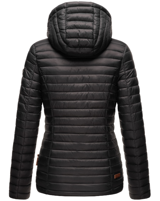 Marikoo Women's Asraa Transitional Jacket with Hood, Black
