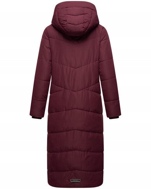 Navahoo HINGUCKER Women's Winter Jacket with Hood, Wine