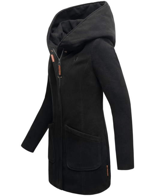 Marikoo MAIKOO women's winter coat with hood, red